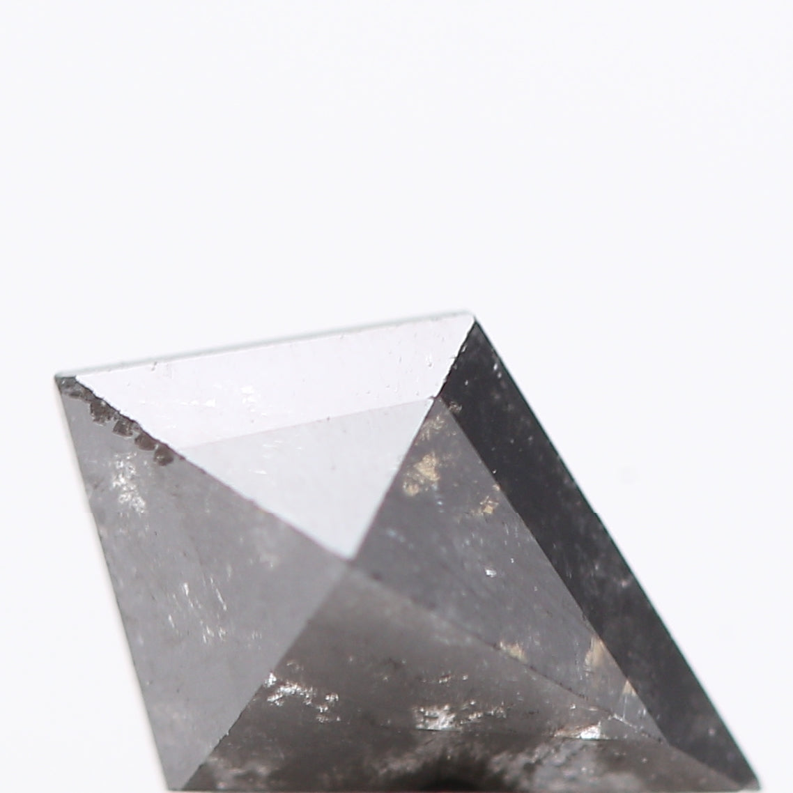 Salt and Pepper Diamond ! Fancy Gray Color Kite Diamond for Engagement Ring ! Natural Loose Diamond ! 0.58 Carat Gorgeous Diamond For Her